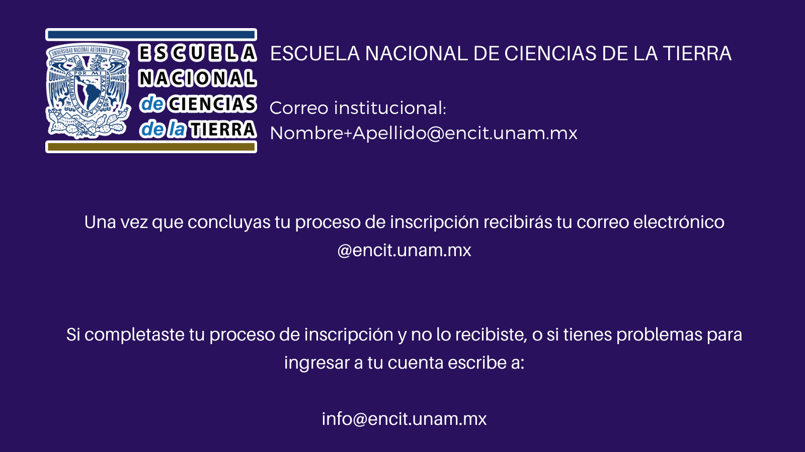 Correo ENCiT