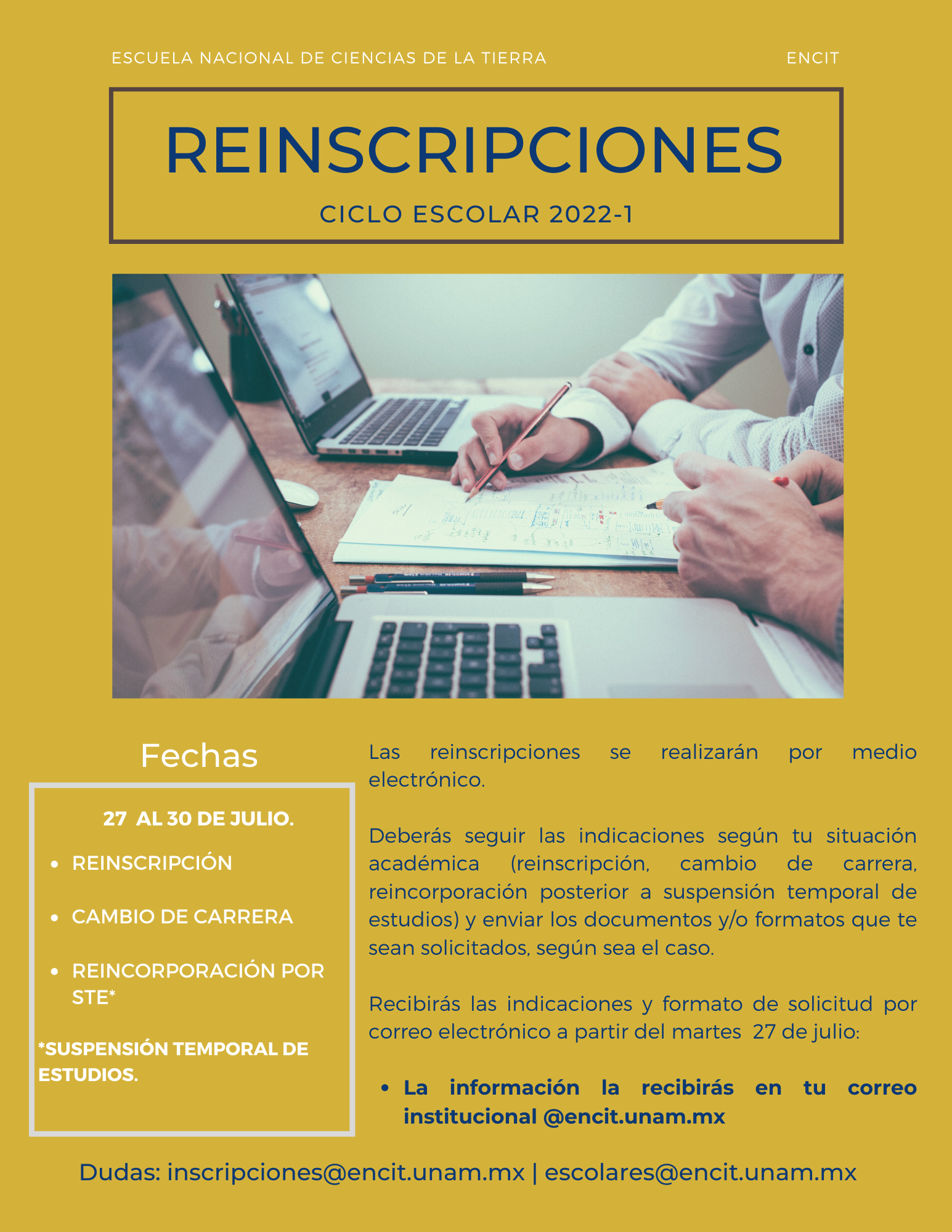 REINSCRIPCIONES 2022 1
