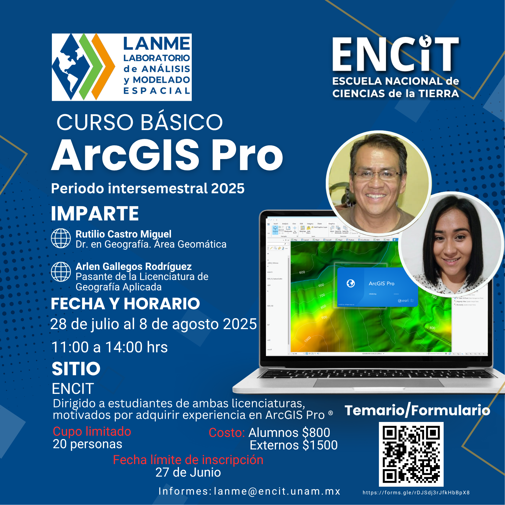 Curso práctico - ArcGIS Pro | ENCiT