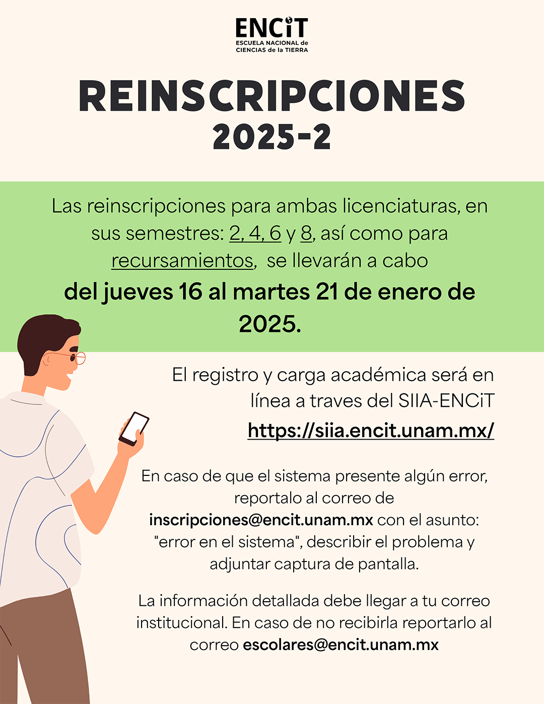 REINSCRIPCIONES 25-2